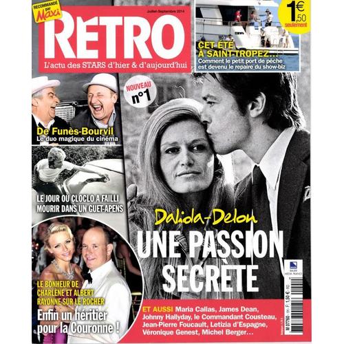 RETRO N°1 : DALIDA - ALAIN DELON - CLAUDE FRANCOIS - LOUIS DE FUNES -  BOURVIL - JOHNNY HALLYDAY | Rakuten