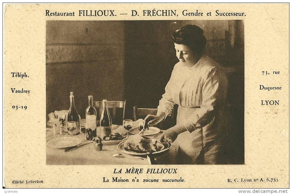 Françoise Fayolle (La Mère Fillioux).  http://en.wikipedia.org/wiki/Lyonnaise_cuisine ... – @women-food-riots on  Tumblr