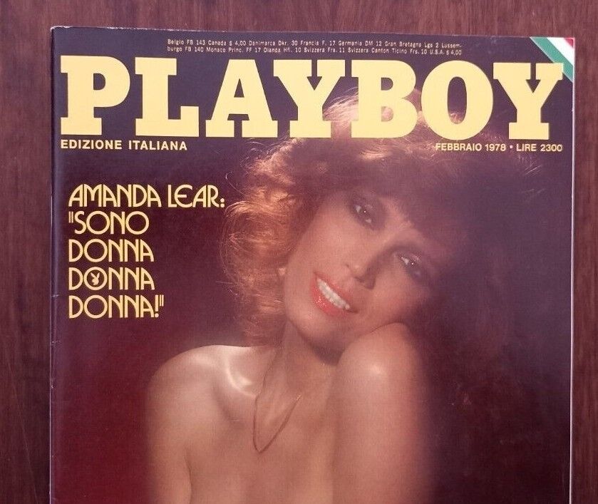 RIVISTA PLAYBOY ITALIA N° 2 1978 AMANDA LEAR CON POSTER OTTIME CONDIZ | eBay