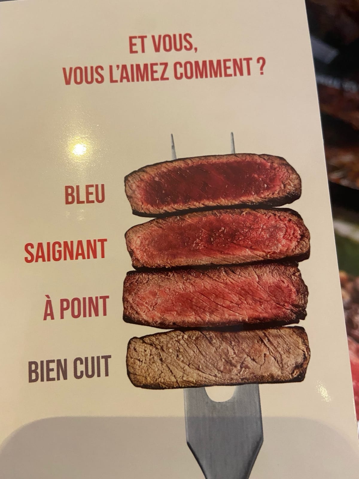 Ordering Steak in France: A Vocabulary Lesson